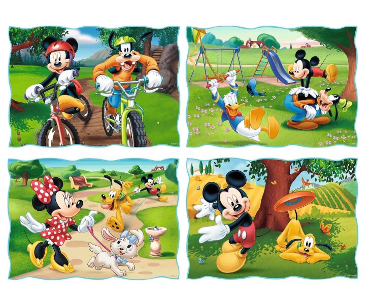 Puzzle 4v1 – Mickey Mouse