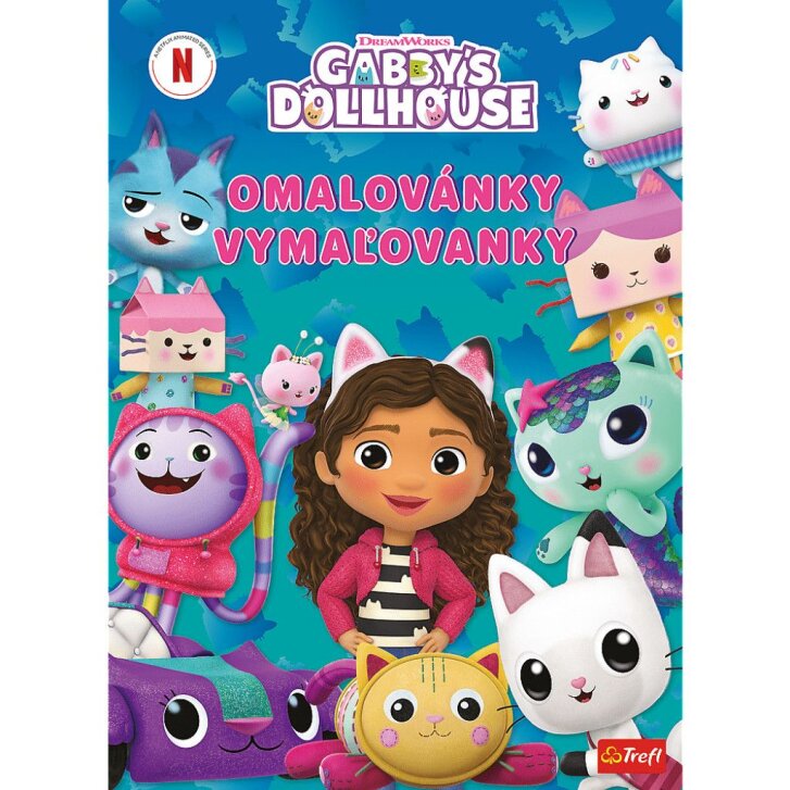 Gabby's Dollhouse – Omalovánky