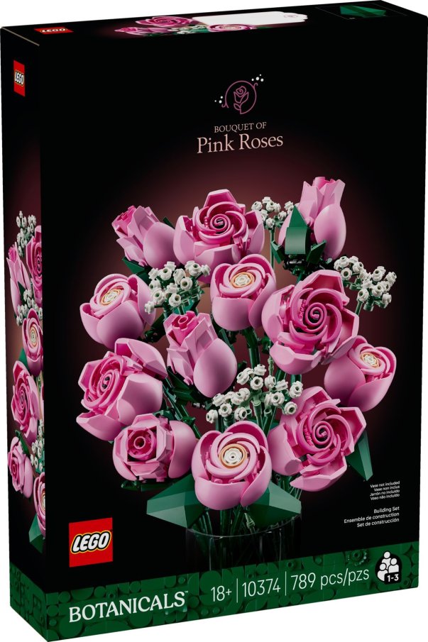 10374 Lego Botanicals – Kytice růžových růží