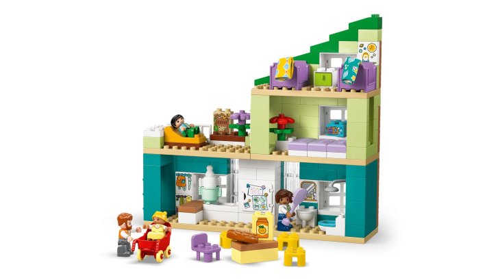 10470 Lego Duplo – Moderní rodinný dům 3 v 1 s figurkami