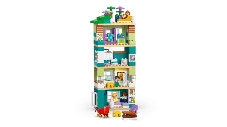 10470 Lego Duplo – Moderní rodinný dům 3 v 1 s figurkami