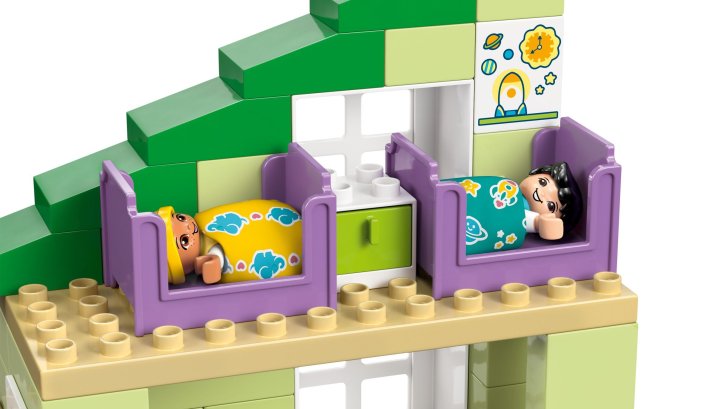 10470 Lego Duplo – Moderní rodinný dům 3 v 1 s figurkami