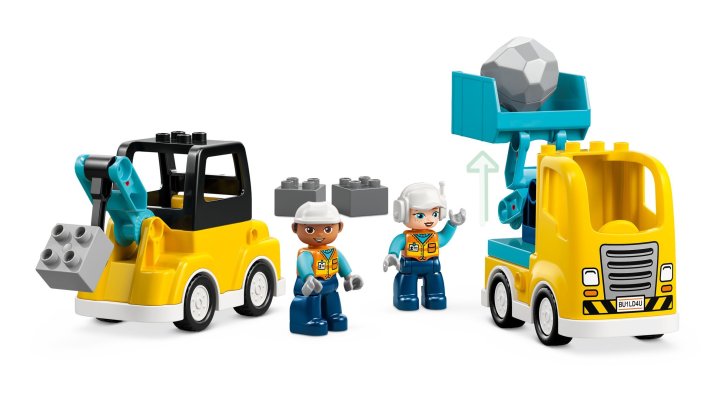 10475 Lego Duplo – Vozidla na stavbě 3 v 1