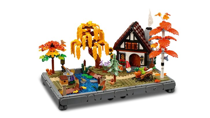11372 Lego Icons – Chata a podzimní zahrada