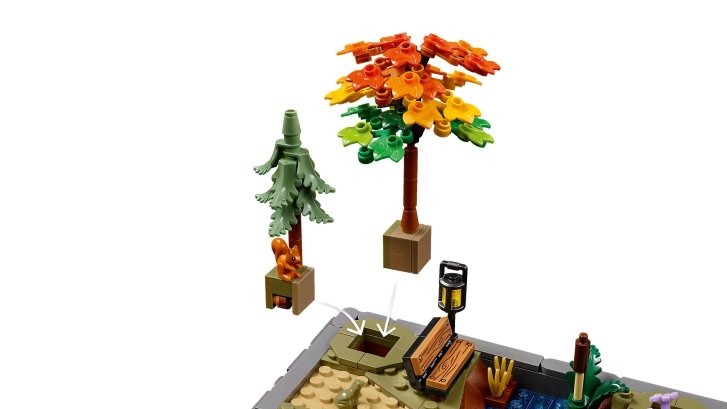 11372 Lego Icons – Chata a podzimní zahrada