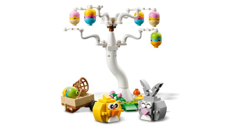 40808 Lego – Velikonoční zajíček, kuřátko a sběr vajíček