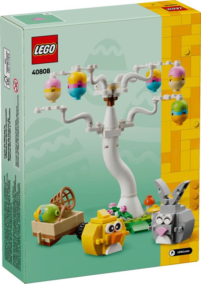 40808 Lego – Velikonoční zajíček, kuřátko a sběr vajíček