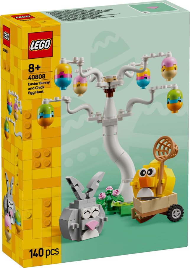 40808 Lego – Velikonoční zajíček, kuřátko a sběr vajíček
