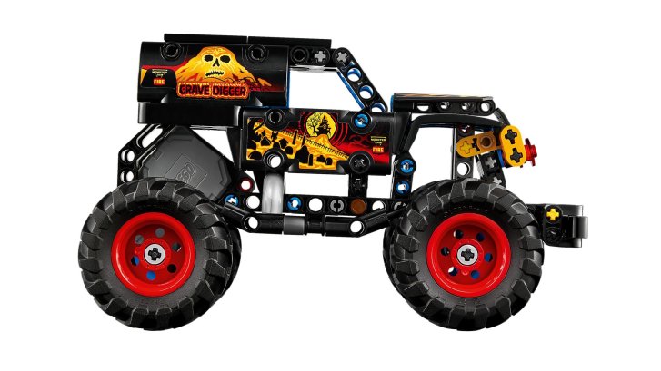 42219 Lego Technic – Monster Jam™ Grave Digger™ Oheň a led