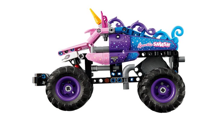 42220 Lego Technic – Monster Jam™ Sparkle Smash™ s natahovacím motorem