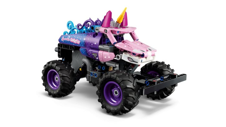 42220 Lego Technic – Monster Jam™ Sparkle Smash™ s natahovacím motorem