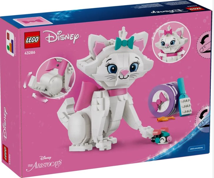 43286 Lego Disney – Roztomilá Marie z filmu Aristokočky