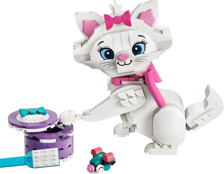 43286 Lego Disney – Roztomilá Marie z filmu Aristokočky
