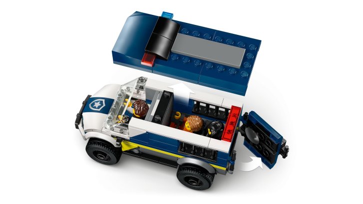 60479 Lego City – Policejní dodávka pro převoz vězňů