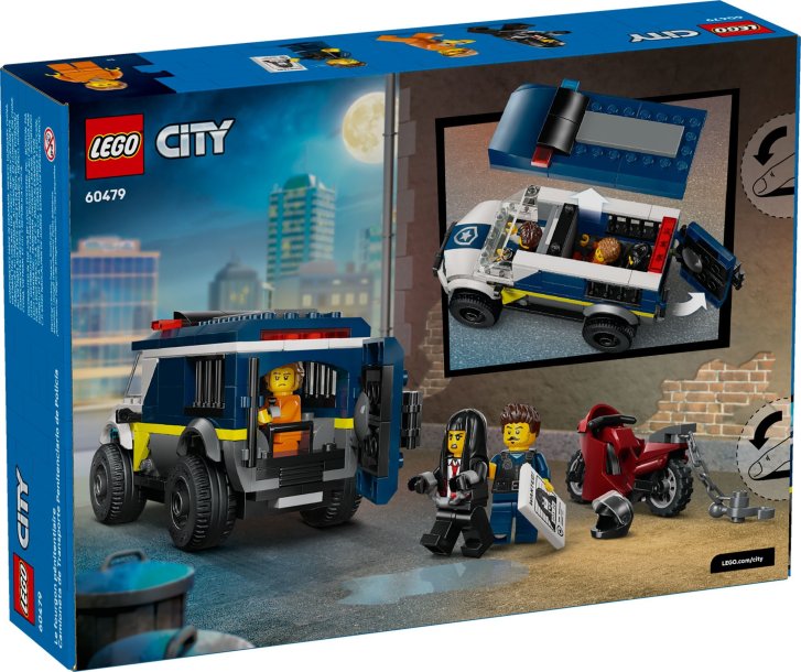 60479 Lego City – Policejní dodávka pro převoz vězňů