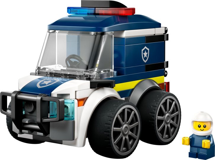 60481 Lego City – Policejní dodávka