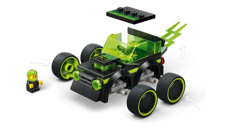60484 Lego City - Herní závodní auto