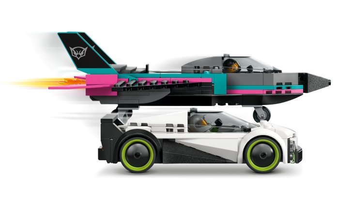 60489 Lego City – Tryskáč vs. auto