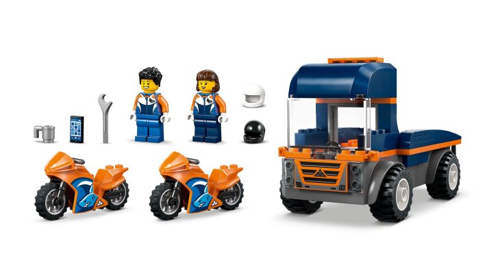 60491 Lego City - Kamion na přepravu motorek