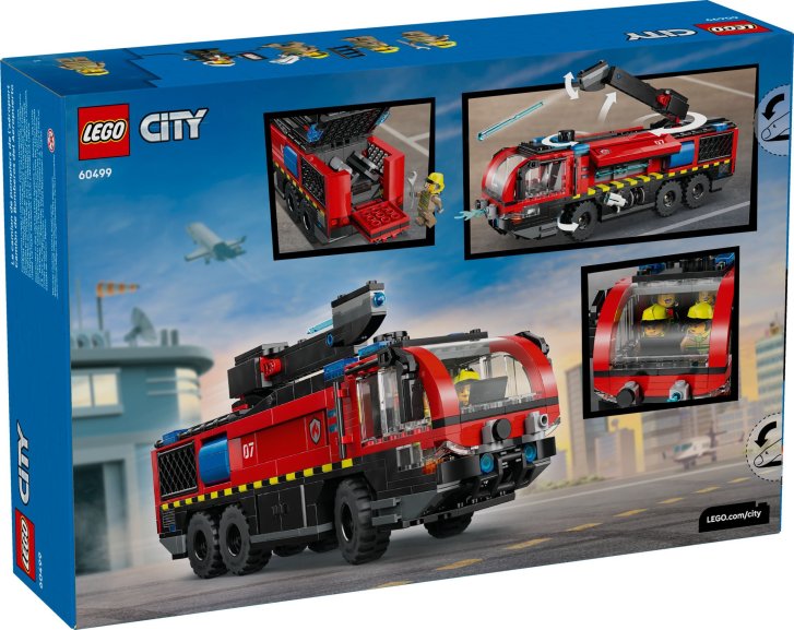 60499 Lego City – Letištní hasičské auto