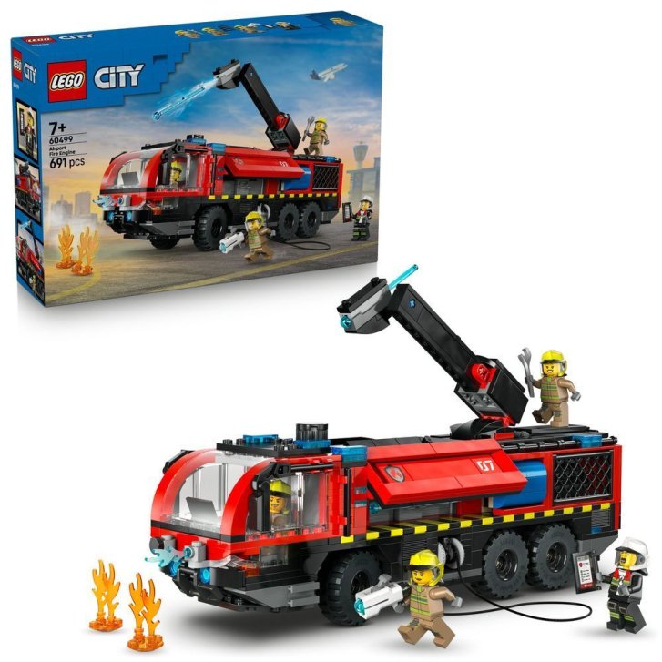 60499 Lego City – Letištní hasičské auto