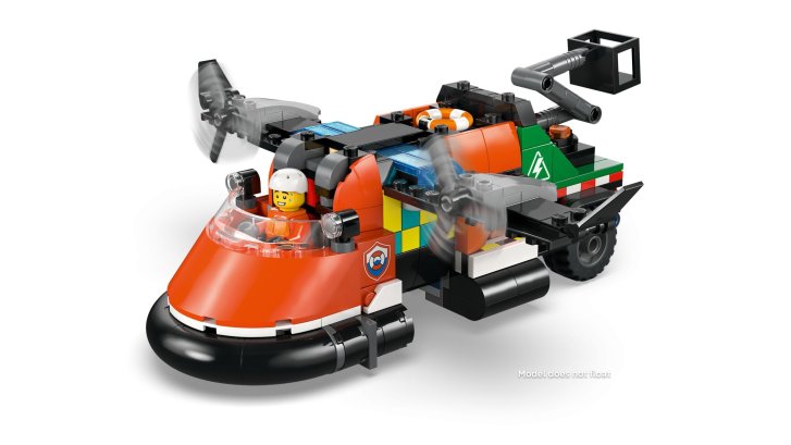 60505 Lego City – Remix: Letadlo, servisní vůz a vznášedlo