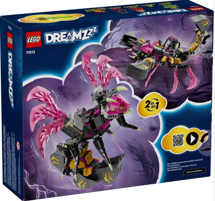 71513 Lego Dreamzzz - Škorpioní rypadlo z nočních můr