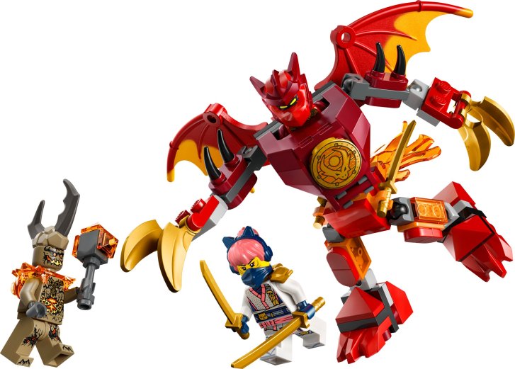 71851 Lego Ninjago - Kaiův bojový balíček s dračím oblekem