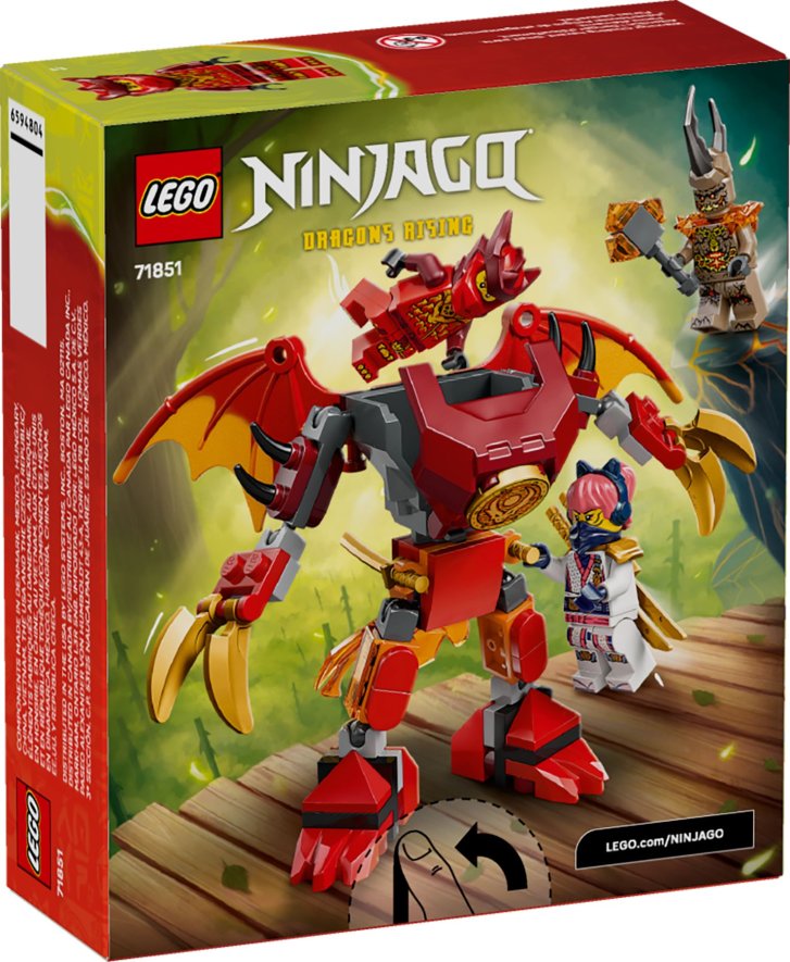 71851 Lego Ninjago - Kaiův bojový balíček s dračím oblekem