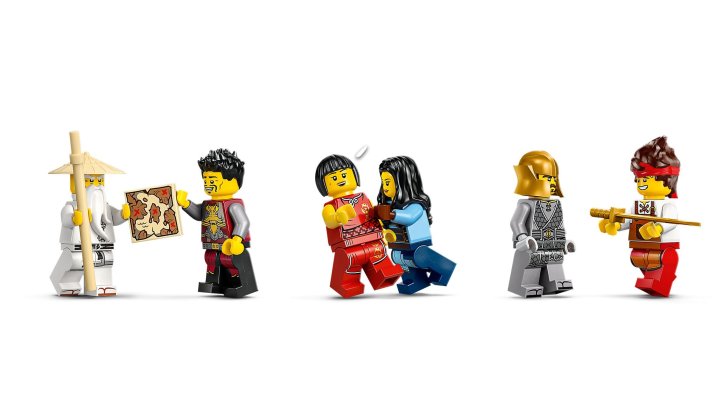 71858 Lego Ninjago – Kovárna Čtyři zbraně: 15 let NINJAGO