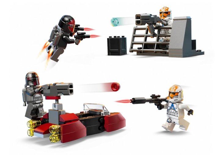 75449 Lego Star Wars - Bitevní balíček obléhání Mandalore