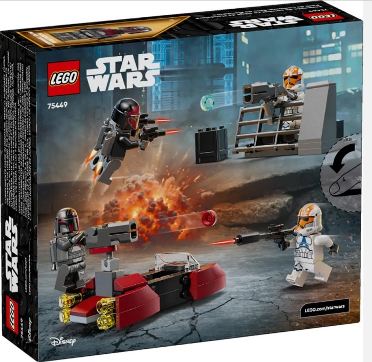75449 Lego Star Wars - Bitevní balíček obléhání Mandalore