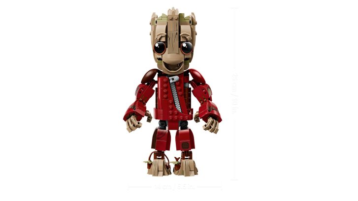 76341 Lego Marvel – Groot v kombinéze Plenitelů