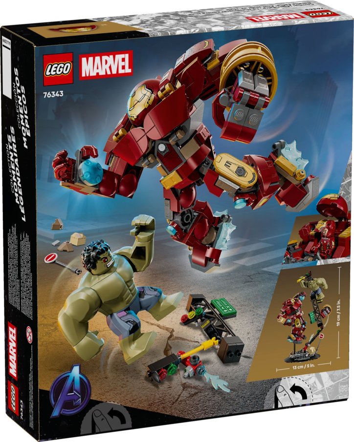 76343 Lego Marvel – Epický souboj: Hulkbuster vs. Hulk