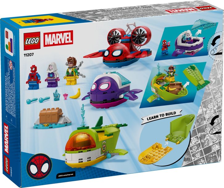 11207 Lego Marvel – Spidey: Podmořská vozidla