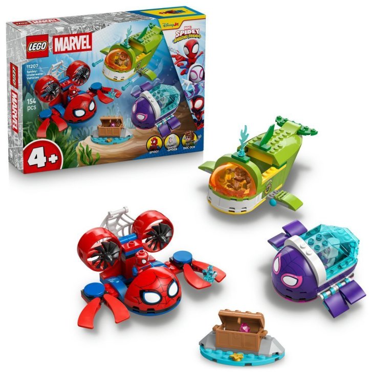 11207 Lego Marvel – Spidey: Podmořská vozidla