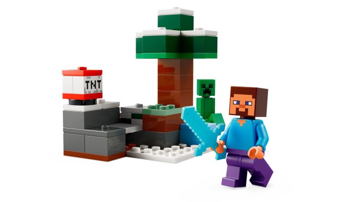 21583 Lego Minecraft – Steve a dobrodružství v tajze