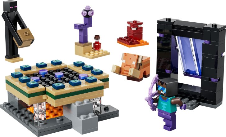 21584 Lego Minecraft – Cesta portálem do Netheru a Endu