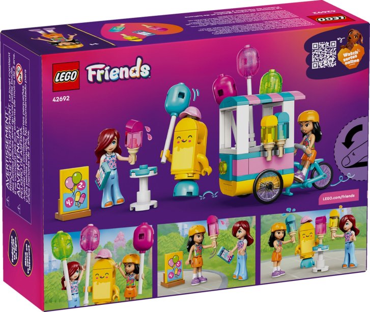 42692 Lego Friends – Stánek se zmrzlinou a balónky