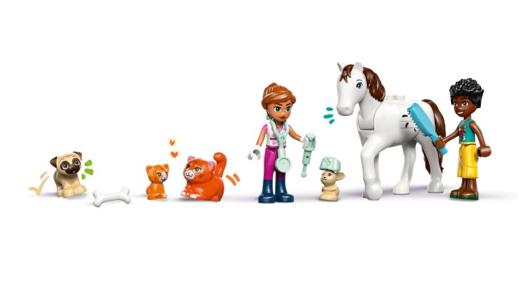 42696 Lego Friends – Veterinární klinika se zvířátky