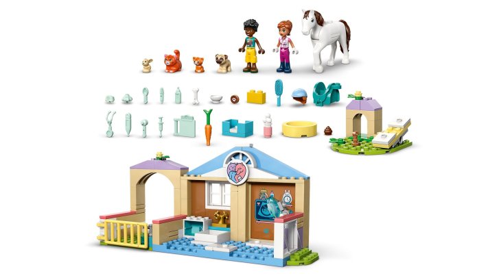42696 Lego Friends – Veterinární klinika se zvířátky