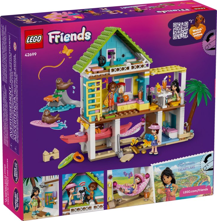 42699 Lego Friends – Plážový dům s tuleni