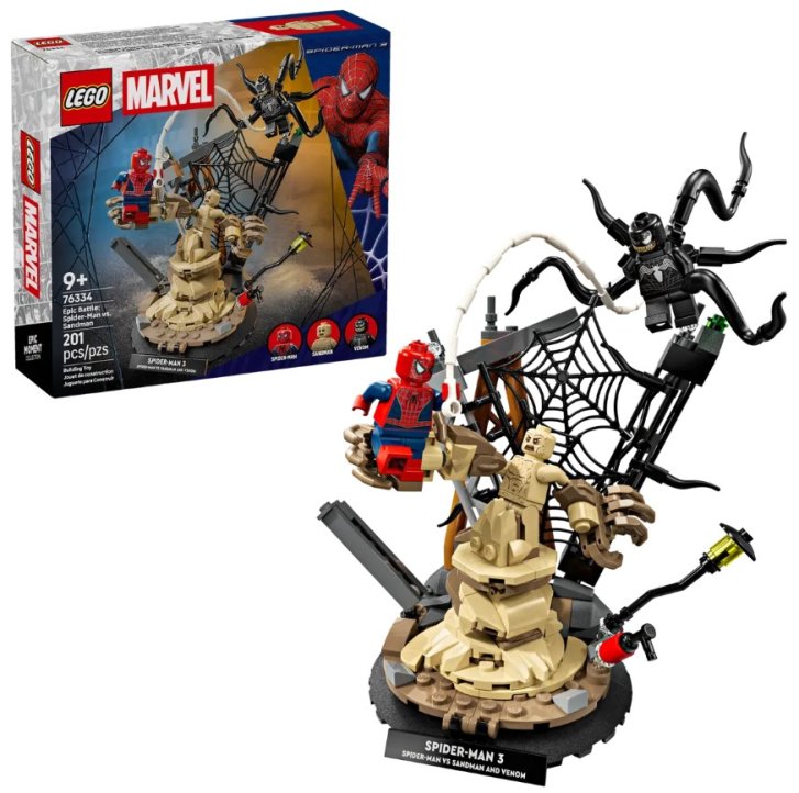 76334 Lego Marvel - Epický souboj: Spider-Man vs. Sandman