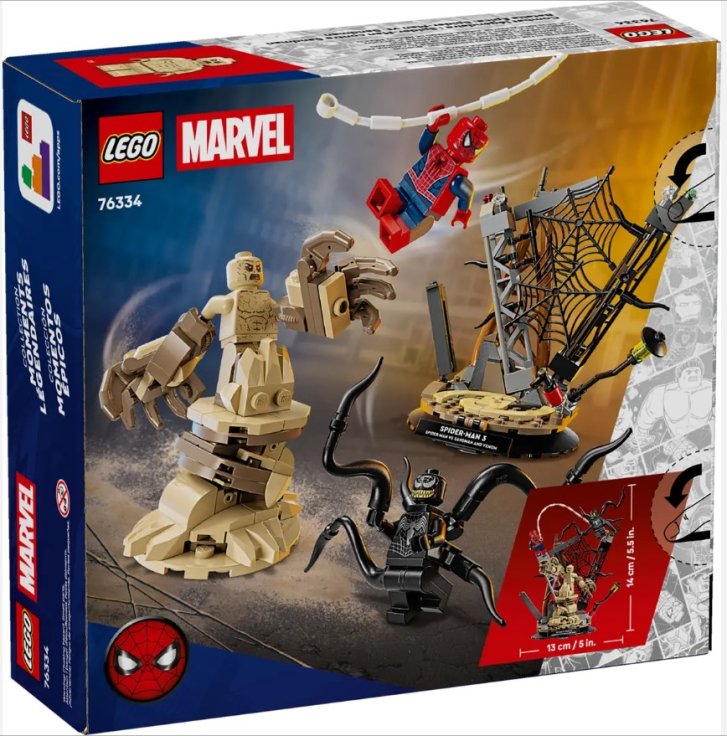 76334 Lego Marvel - Epický souboj: Spider-Man vs. Sandman