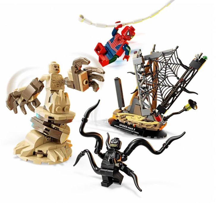 76334 Lego Marvel - Epický souboj: Spider-Man vs. Sandman