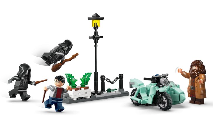 76459 Lego Harry Potter – Hagrid a Harryho útěk ze Zobí ulice