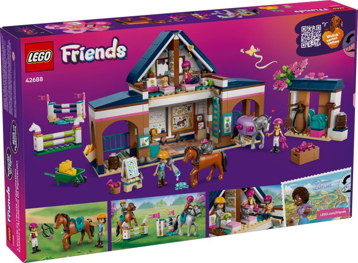 42688 Lego Friends – Koňská stáj a jezdecká akademie