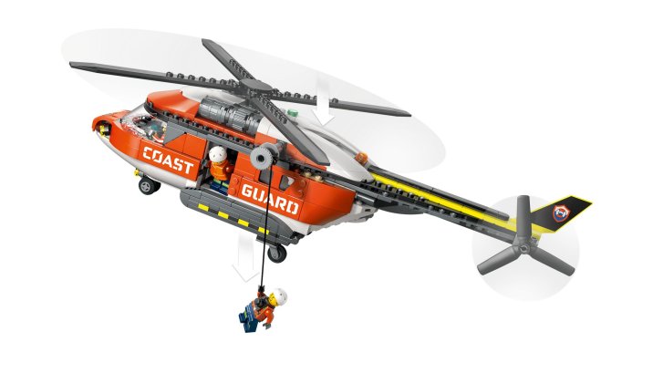 60503 Lego City – Helikoptéra pobřežní hlídky
