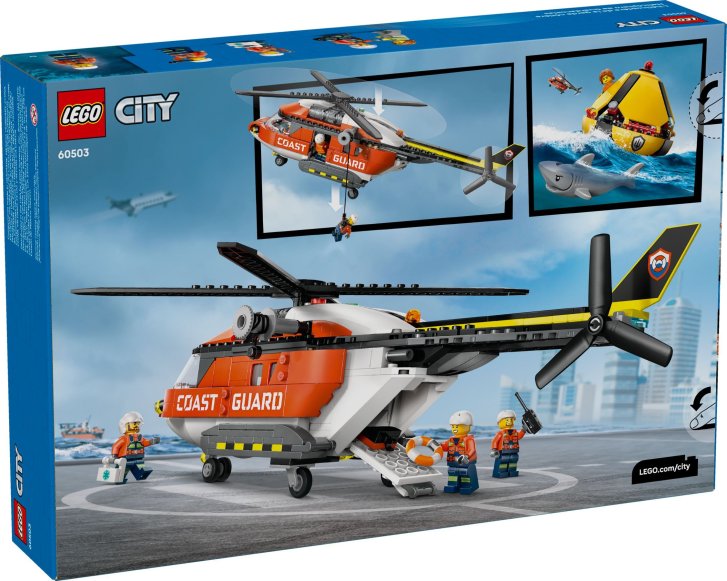 60503 Lego City – Helikoptéra pobřežní hlídky