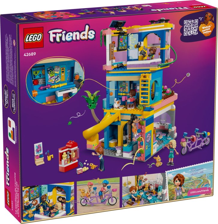 42689 Lego Friends – Klubovna pro kamarády v městečku Heartlake